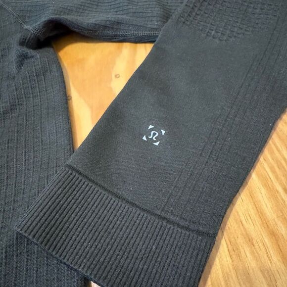 Lululemon Engineered Warmth Jacket Mens Large L Olive Green Merino Wool Blend - Picture 3 of 8